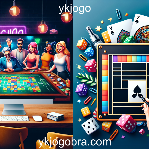 Descubra o Mundo dos Jogos de Tabuleiro no ykjogo